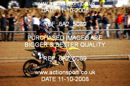 Photo: 8A2_5089 ActionSport Photography 11,12/10/2008 Weston Beach Race  _1_Junior65cc #24