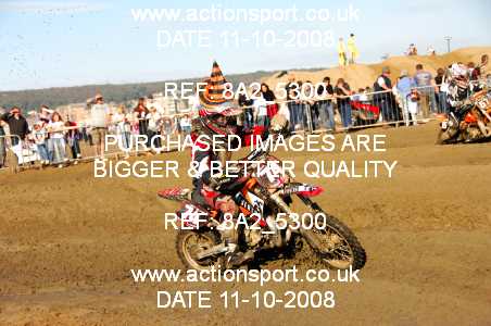 Photo: 8A2_5300 ActionSport Photography 11,12/10/2008 Weston Beach Race  _1_Junior65cc #74