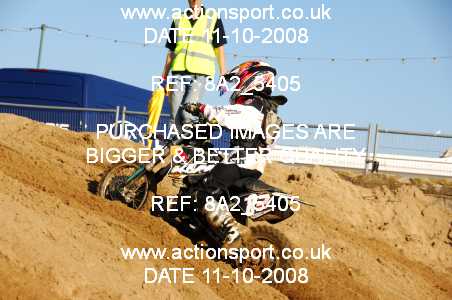 Photo: 8A2_5405 ActionSport Photography 11,12/10/2008 Weston Beach Race  _1_Junior65cc #82