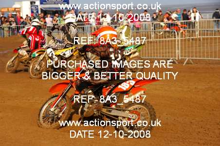 Photo: 8A3_5487 ActionSport Photography 11,12/10/2008 Weston Beach Race  _4_Youth85cc #183