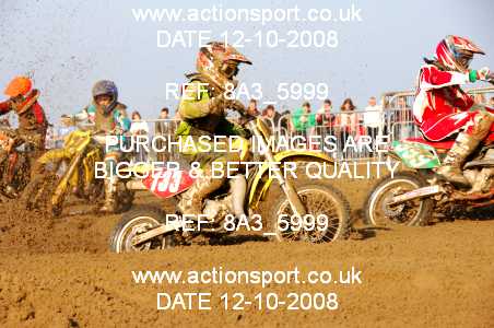 Photo: 8A3_5999 ActionSport Photography 11,12/10/2008 Weston Beach Race  _4_Youth85cc #133