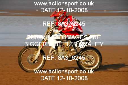 Photo: 8A3_6245 ActionSport Photography 11,12/10/2008 Weston Beach Race  _4_Youth85cc #101