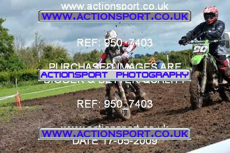 Photo: 950_7403 ActionSport Photography 17/05/2009 AMCA Upton Motorsports Club - Longdon  _4_MX2_JuniorsOver18Gp1 #90