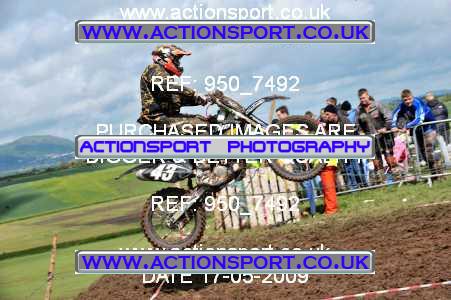 Photo: 950_7492 ActionSport Photography 17/05/2009 AMCA Upton Motorsports Club - Longdon  _5_MX1_Juniors #43