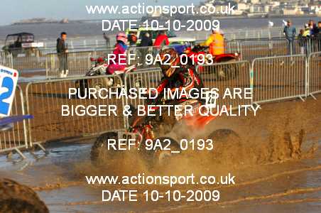 Photo: 9A2_0193 ActionSport Photography 10,11/10/2009 Weston Beach Race 2009  _2_YouthQuads #26