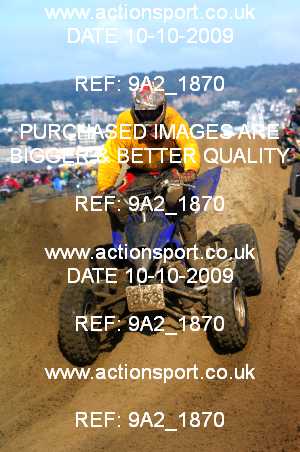 Photo: 9A2_1870 ActionSport Photography 10,11/10/2009 Weston Beach Race 2009  _3_QuadsSidecars #353