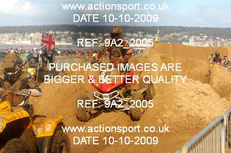 Photo: 9A2_2005 ActionSport Photography 10,11/10/2009 Weston Beach Race 2009  _3_QuadsSidecars #71