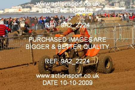 Photo: 9A2_2224 ActionSport Photography 10,11/10/2009 Weston Beach Race 2009  _3_QuadsSidecars #573