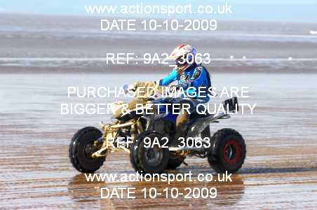 Photo: 9A2_3063 ActionSport Photography 10,11/10/2009 Weston Beach Race 2009  _3_QuadsSidecars #244