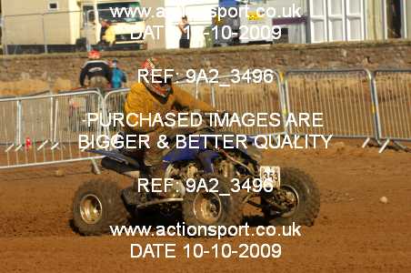 Photo: 9A2_3496 ActionSport Photography 10,11/10/2009 Weston Beach Race 2009  _3_QuadsSidecars #353