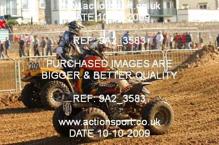 Photo: 9A2_3583 ActionSport Photography 10,11/10/2009 Weston Beach Race 2009  _3_QuadsSidecars #514