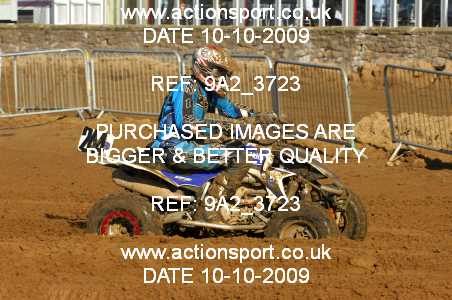 Photo: 9A2_3723 ActionSport Photography 10,11/10/2009 Weston Beach Race 2009  _3_QuadsSidecars #244