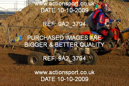 Photo: 9A2_3794 ActionSport Photography 10,11/10/2009 Weston Beach Race 2009  _3_QuadsSidecars #353