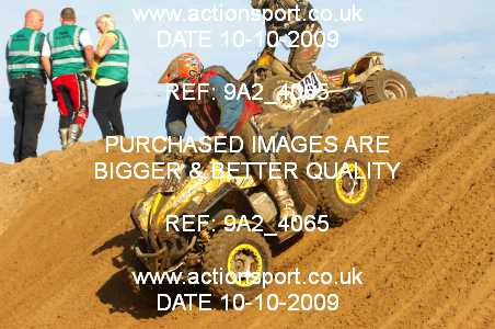 Photo: 9A2_4065 ActionSport Photography 10,11/10/2009 Weston Beach Race 2009  _3_QuadsSidecars #404