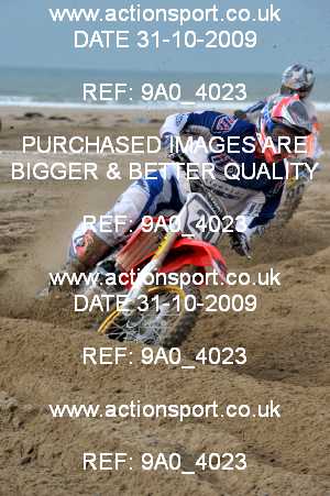 Photo: 9A0_4023 ActionSport Photography 31Oct,01/11/2009 ORPA Barmouth Beach Race  _3_MX1 #20