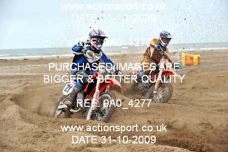 Photo: 9A0_4277 ActionSport Photography 31Oct,01/11/2009 ORPA Barmouth Beach Race  _4_MX2 #21