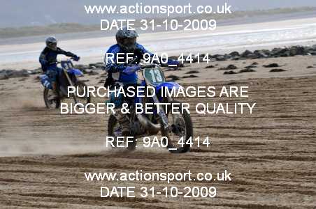 Photo: 9A0_4414 ActionSport Photography 31Oct,01/11/2009 ORPA Barmouth Beach Race  _4_MX2 #13