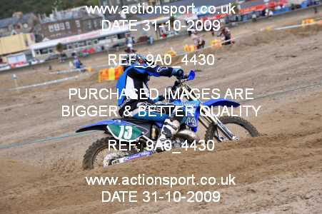 Photo: 9A0_4430 ActionSport Photography 31Oct,01/11/2009 ORPA Barmouth Beach Race  _4_MX2 #13