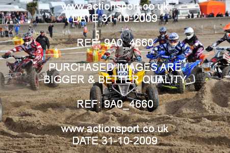 Photo: 9A0_4660 ActionSport Photography 31Oct,01/11/2009 ORPA Barmouth Beach Race  _6_Quads #69