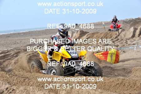 Photo: 9A0_4688 ActionSport Photography 31Oct,01/11/2009 ORPA Barmouth Beach Race  _6_Quads #69