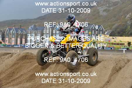 Photo: 9A0_4706 ActionSport Photography 31Oct,01/11/2009 ORPA Barmouth Beach Race  _6_Quads #69