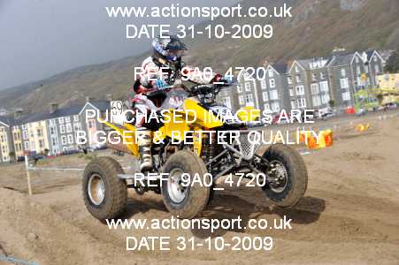 Photo: 9A0_4720 ActionSport Photography 31Oct,01/11/2009 ORPA Barmouth Beach Race  _6_Quads #69