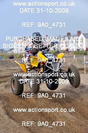 Photo: 9A0_4731 ActionSport Photography 31Oct,01/11/2009 ORPA Barmouth Beach Race  _6_Quads #69