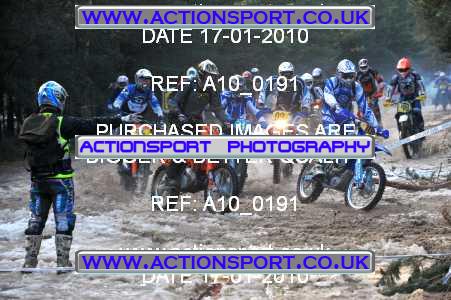 Photo: A10_0191 ActionSport Photography 17/01/2010 ACU Team REME Enduro - Bagshot Images #9990