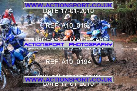Photo: A10_0194 ActionSport Photography 17/01/2010 ACU Team REME Enduro - Bagshot Images #9990