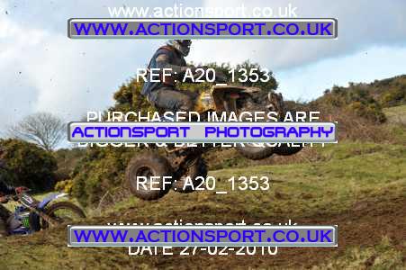 Photo: A20_1353 ActionSport Photography 27/02/2010 ACU Pendennis MC Enduro - Radnor Images #182