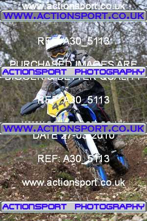 Photo: A30_5113 ActionSport Photography 27/03/2010 AMCA South Reading MCC Enduro - Blewbury _1_Event #44