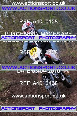 Photo: A40_0108 ActionSport Photography 03/04/2010 AMCA TBEC Enduro - Blewbury _1_Event #159