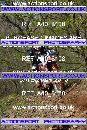 Photo: A40_8108 ActionSport Photography 24/04/2010 ACU West Wilts Hare and Hounds Enduro - Naish Hill _1_Event #74