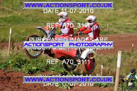 Photo: A70_3111 ActionSport Photography 11/07/2010 AMCA Kinver Auto MC - Upton Court  _1_Sidecars #15