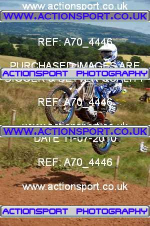 Photo: A70_4446 ActionSport Photography 11/07/2010 AMCA Kinver Auto MC - Upton Court  _8_MX2Juniors #396
