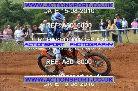 Photo: A80_6000 ActionSport Photography 15/08/2010 AMCA Hereford MXC - Bromyard  _6_MX2JunUnder18