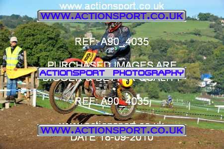 Photo: A90_4035 ActionSport Photography 18,19/09/2010 ACU Vets MXdN Twinshock - Farleigh Castle  _1_Over50 #8