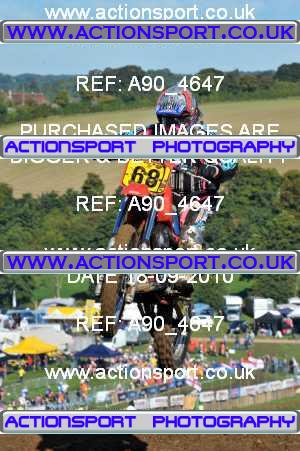 Photo: A90_4647 ActionSport Photography 18,19/09/2010 ACU Vets MXdN Twinshock - Farleigh Castle  _6_TwinshockOpen #68