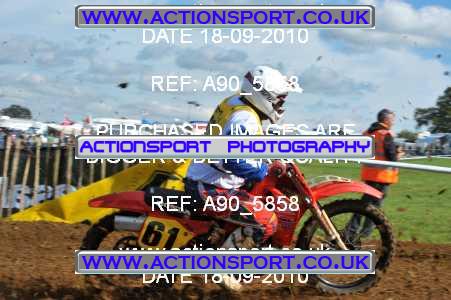 Photo: A90_5858 ActionSport Photography 18,19/09/2010 ACU Vets MXdN Twinshock - Farleigh Castle  _4_Evo125-500 #61
