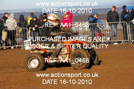 Photo: AA1_0468 ActionSport Photography 16/10/2010 Weston Beach Race 2010  _2_YouthQuads #58