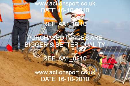 Photo: AA1_0910 ActionSport Photography 16/10/2010 Weston Beach Race 2010  _1_65cc #27