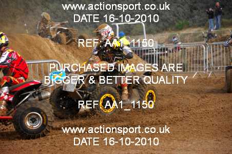 Photo: AA1_1150 ActionSport Photography 16/10/2010 Weston Beach Race 2010  _3_QuadsSidecars #9001