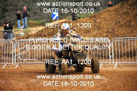 Photo: AA1_1200 ActionSport Photography 16/10/2010 Weston Beach Race 2010  _3_QuadsSidecars #97