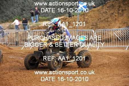 Photo: AA1_1201 ActionSport Photography 16/10/2010 Weston Beach Race 2010  _3_QuadsSidecars #97