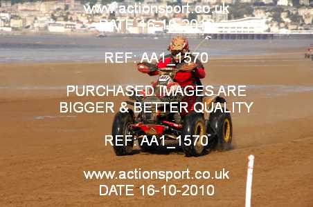 Photo: AA1_1570 ActionSport Photography 16/10/2010 Weston Beach Race 2010  _3_QuadsSidecars #407