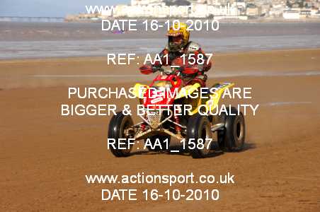 Photo: AA1_1587 ActionSport Photography 16/10/2010 Weston Beach Race 2010  _3_QuadsSidecars #220