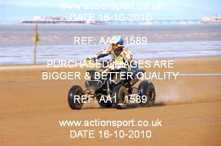 Photo: AA1_1589 ActionSport Photography 16/10/2010 Weston Beach Race 2010  _3_QuadsSidecars #97
