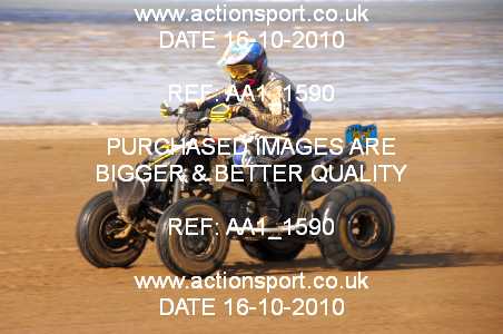 Photo: AA1_1590 ActionSport Photography 16/10/2010 Weston Beach Race 2010  _3_QuadsSidecars #97