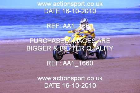 Photo: AA1_1660 ActionSport Photography 16/10/2010 Weston Beach Race 2010  _3_QuadsSidecars #9007