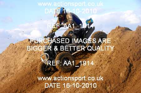 Photo: AA1_1914 ActionSport Photography 16/10/2010 Weston Beach Race 2010  _3_QuadsSidecars #97